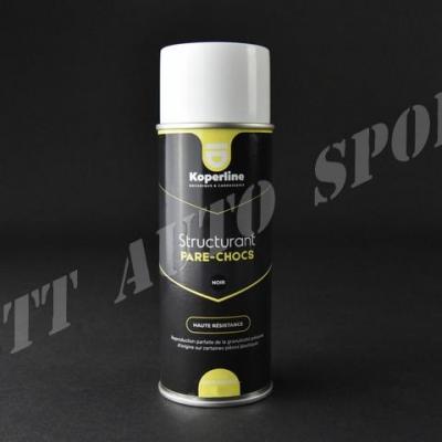 Aérosol restructurant pare-chocs noir 400ml