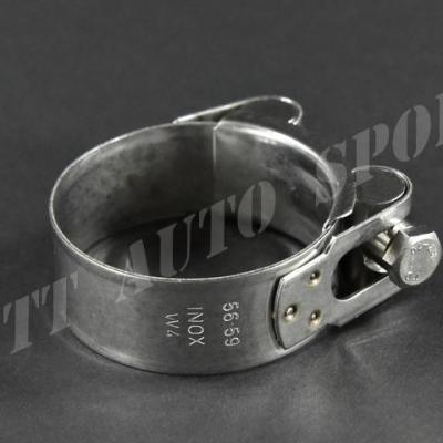 Collier échappement inox 59 - 56mm largeur 25mm