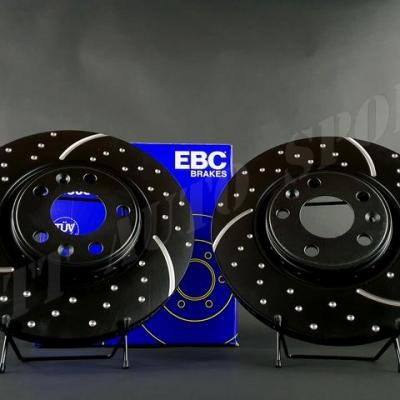 Disques de frein avants EBC Turbo Grooved CRS IV