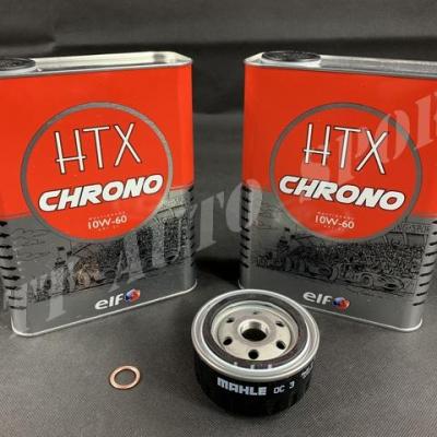 Pack Vidange ELF HTX Chrono 10w60 Gtt / R11 T