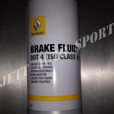 Liquide de frein DOT 4 Renault 0.5L