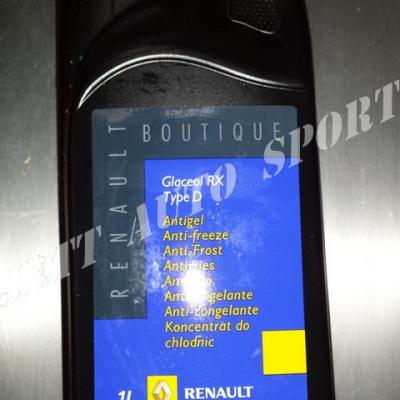 Liquide de refroidissement Renault type D 1L concentré