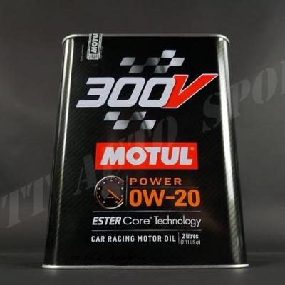 Huile moteur Motul 300V 0W20 High RPM bidon de 2 litres