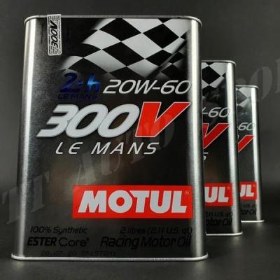 Huile moteur Motul 300V 20W60 Le Mans ( pack 6litres)