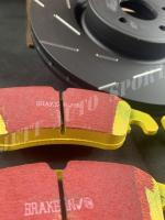 Pack ebc disques ultimax yellow stuff focus rs mk2 2