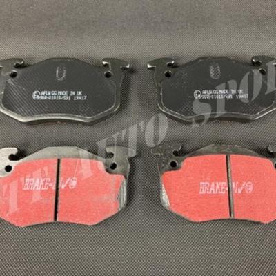 Plaquettes arrières EBC Ultimax Gtt / R11 T / Clio 16 / Williams / CRS2