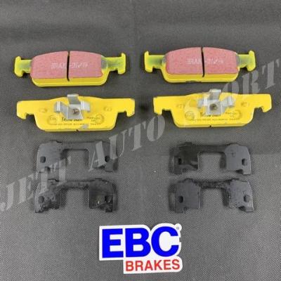 Plaquettes de Frein Avants EBC Yellowstuff Clio IV 1.5 DCI montage ATE