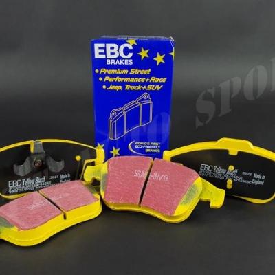 Plaquettes avants EBC Yellowstuff CRS IV