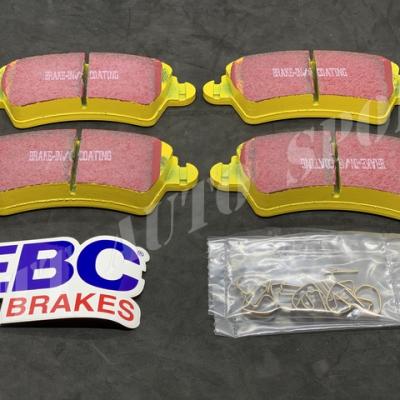 Plaquettes avants EBC Yellowstuff Peugeot 206 S16