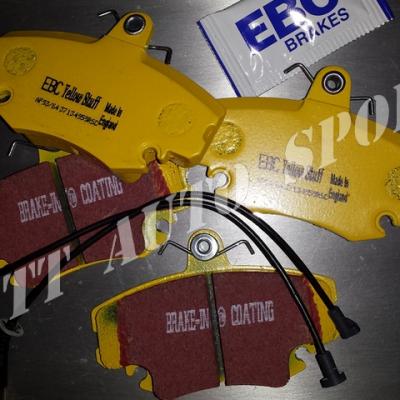 Plaquettes avants EBC YellowStuff Gtt / Clio 16