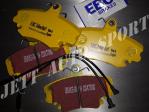 Plaquettes avants ebc yellowstuff gtt clio 16