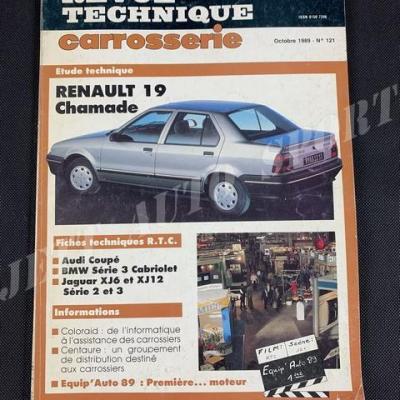 Revue Technique Carrosserie Renault 19 Chamade