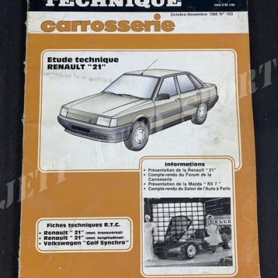 Revue Technique Carrosserie Renault 21