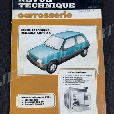 Revue Technique Carrosserie Super 5