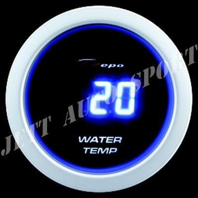 Manomètre de température d'eau Depo Racing Digital Blue