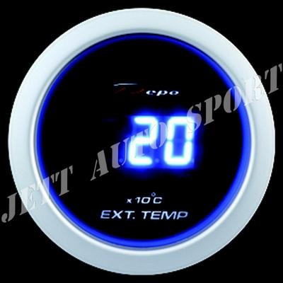 Manomètre de température échappement (EGT) Depo Racing Digital Blue